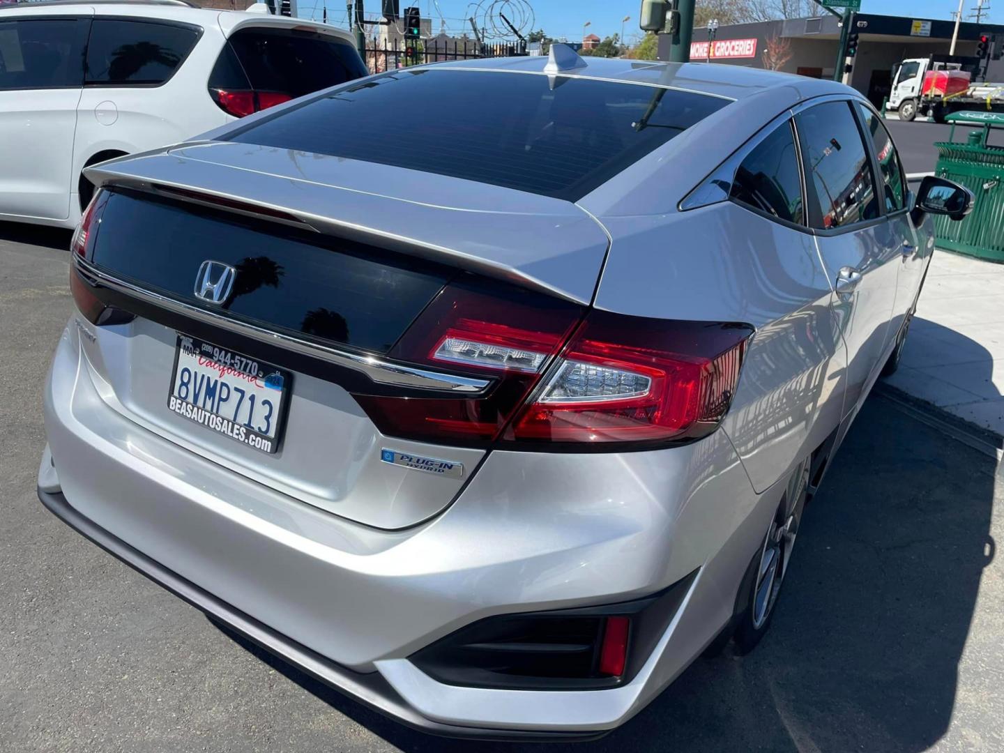 2021 SILVER /BLACK Honda Clarity Plug-In Hybrid (JHMZC5F14MC) with an 1.5L L4 DOHC 16V HYBRID engine, CVT transmission, located at 744 E Miner Ave, Stockton, CA, 95202, (209) 944-5770, 37.956863, -121.282082 - Photo#12